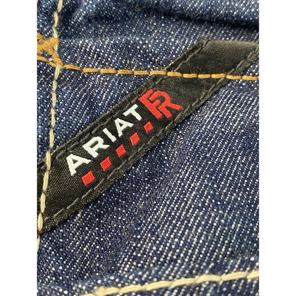 Ariat Work M5 FR Stackable Straight Leg Jean Pant Men’s 40x30 CAT 2 2112 Denim - Picture 2 of 16